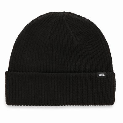 Men's Vans Core Basics Beanie Black | USA45637