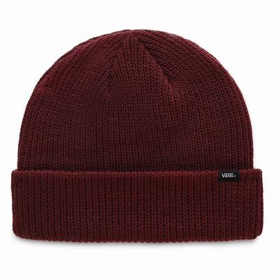 Men's Vans Core Basics Beanie Red | USA64130