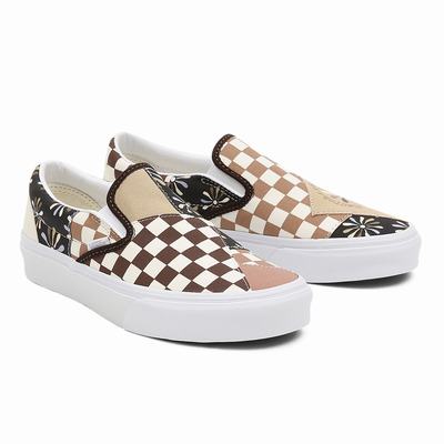 Men's Vans Divine Energy Classic Slip-On Patchwork Slip On Shoes Multicolor | USA38740