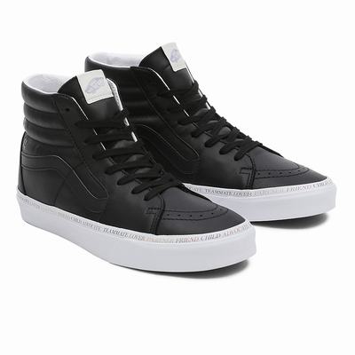 Men's Vans Divine Energy SK8-Hi Sneakers Black | USA53980