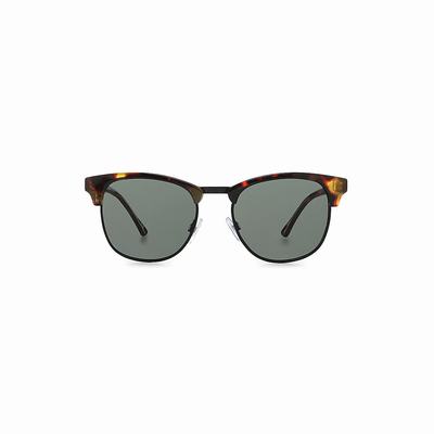 Men's Vans Dunville Sunglasses Brown | USA17905