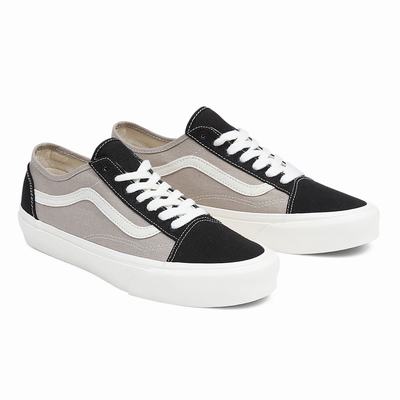 Men's Vans Eco Theory Old Skool Tapered Sneakers Black / Grey | USA67043