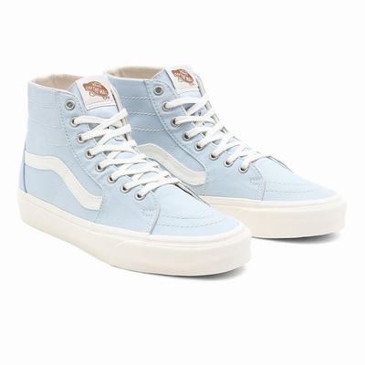 Men's Vans Eco Theory Sk8-Hi Tapered Sneakers Blue | USA40256