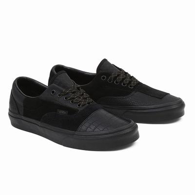 Men's Vans Era Patchwork Sneakers Black | USA89316