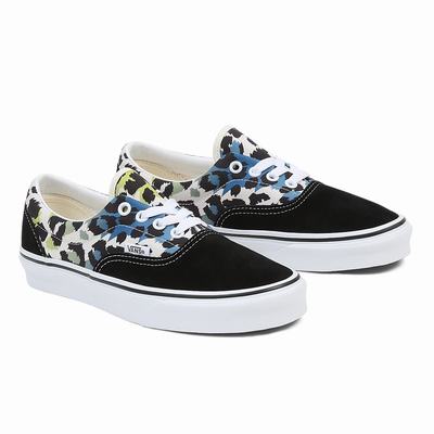 Men's Vans Era Sneakers Black / Multicolor | USA37498