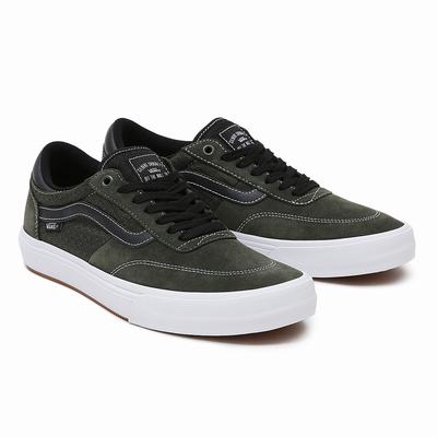 Men's Vans Gilbert Crockett Sneakers Green | USA83107