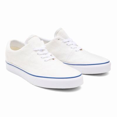 Men's Vans Heritage Diy Low Sneakers White | USA52816