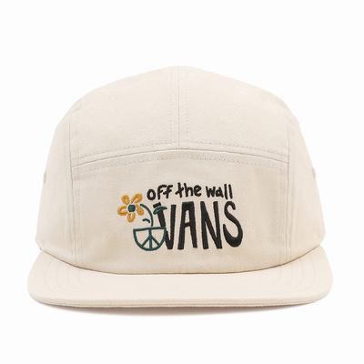 Men's Vans In Our Hands Camper Hats White | USA20345