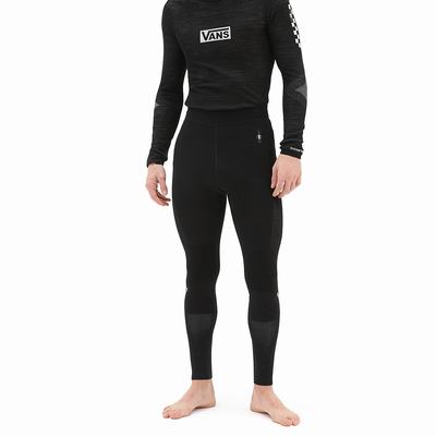 Men's Vans Intraknit Merino Base Layer Pants Black | USA02983