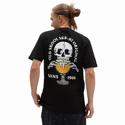 Men's Vans Lift Em High T Shirts Black | USA30268