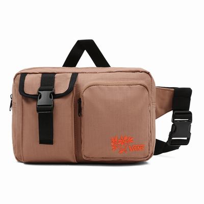 Men's Vans Lizzie Armanto Waist Pack Bags Beige | USA26184