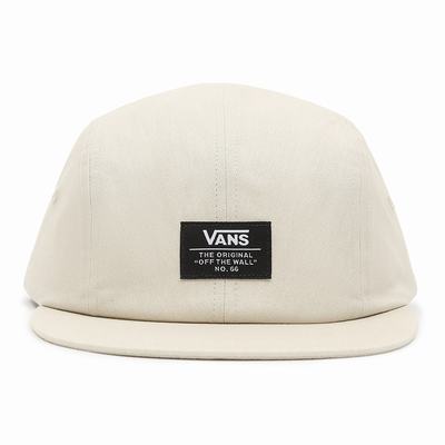 Men's Vans Long Bill Camper Hats Beige | USA19328