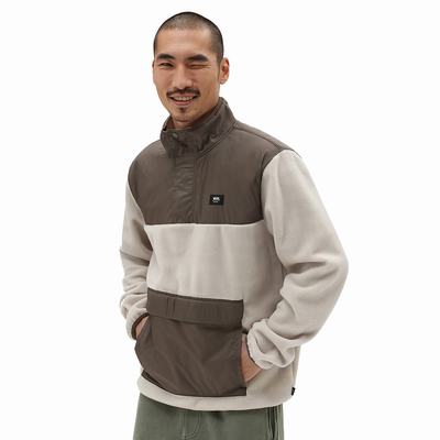 Men's Vans Mammoth Pullover Grey | USA73241