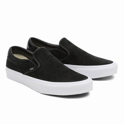 Men's Vans Matte Shine Slip-On 59 Slip On Shoes Black | USA42370