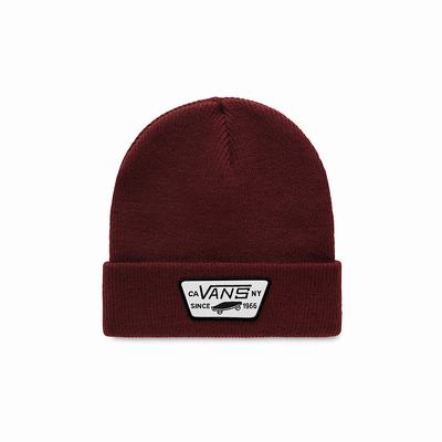 Men's Vans Milford Beanie Red | USA80529