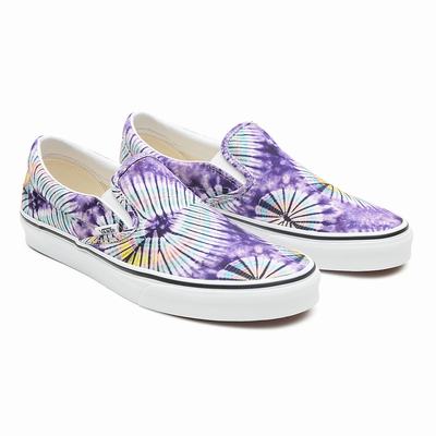 Men's Vans New Age Classic Slip On Shoes Purple | USA90326