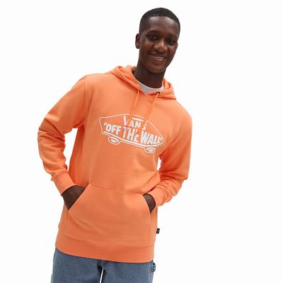 Men's Vans OTW Hoodie Orange | USA26435