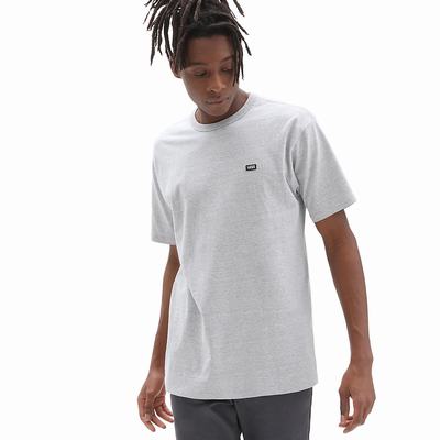 Men's Vans Off The Wall Classic T Shirts Grey | USA97815