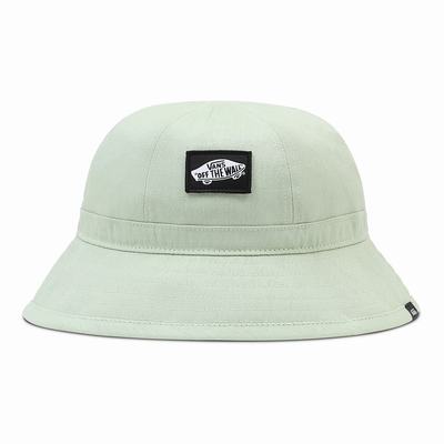 Men's Vans Offside Bucket Hats Green | USA59278