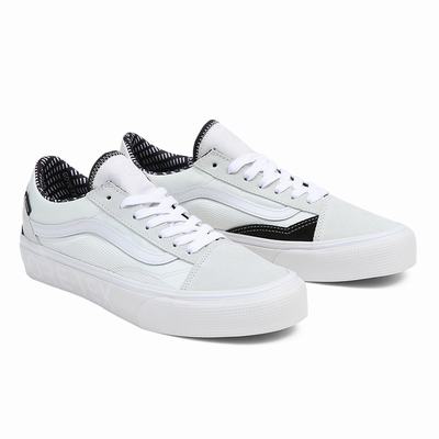 Men's Vans Old Skool Gore-Tex Hi & Dry Sneakers White | USA38127