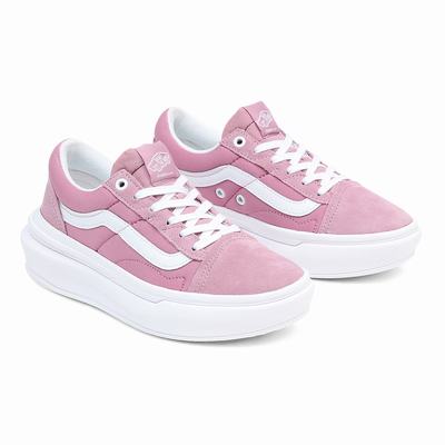 Men's Vans Old Skool Overt CC Sneakers Pink | USA09582