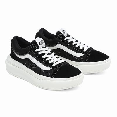 Men's Vans Old Skool Overt Plus CC Sneakers Black | USA92186