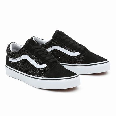 Men's Vans Old Skool Sneakers Black | USA63452