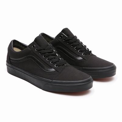 Men's Vans Old Skool Sneakers Black | USA73025