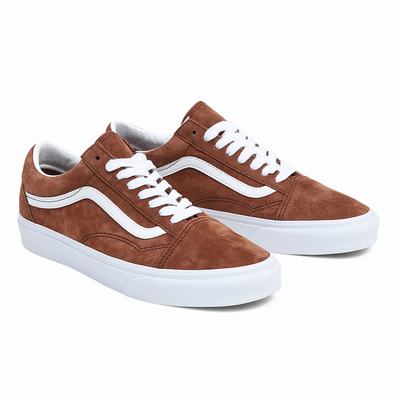 Men's Vans Old Skool Sneakers Brown | USA54720