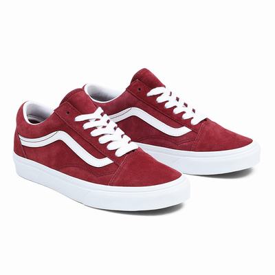 Men's Vans Old Skool Sneakers Red | USA95421