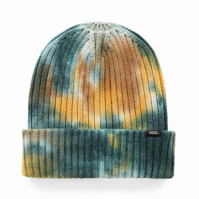 Men's Vans Parkview Cuff Beanie Green | USA43971