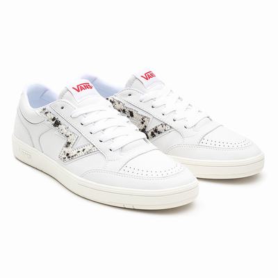 Men's Vans Pony Lowland CC Sneakers White | USA47136