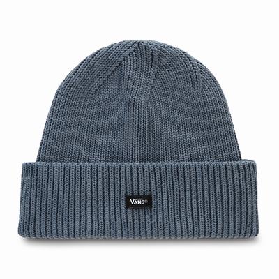 Men's Vans Post Shallow Cuff Beanie Grey | USA65780