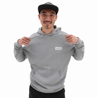 Men's Vans Relaxed Fit Hoodie Grey | USA63851