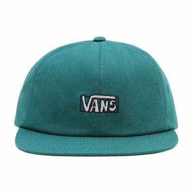 Men's Vans Seasonal Jockey Hats Blue | USA25874