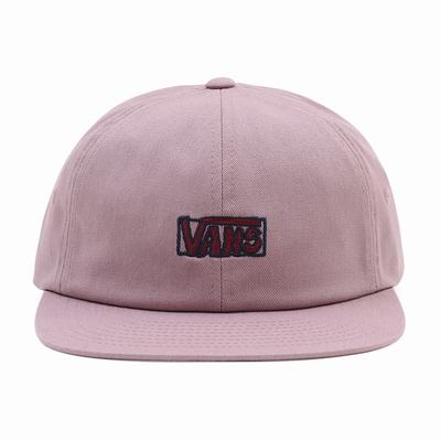 Men's Vans Seasonal Jockey Hats Pink | USA96412