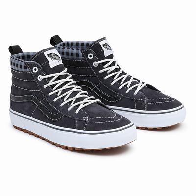 Men's Vans Sk8-Hi MTE-1 Sneakers Black | USA17506