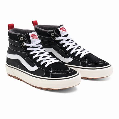 Men's Vans Sk8-Hi MTE-1 Sneakers Black | USA91426