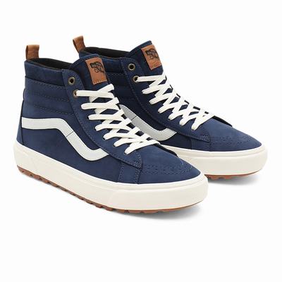 Men's Vans Sk8-Hi MTE-1 Sneakers Blue | USA51928