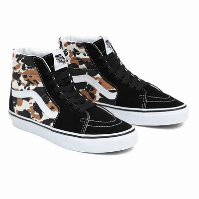 Men's Vans Sk8-Hi Sneakers Black | USA18792