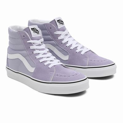 Men's Vans Sk8-Hi Sneakers Purple | USA67815