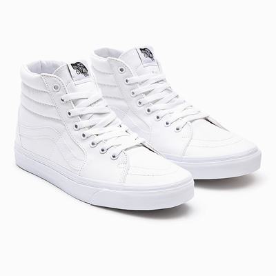 Men's Vans Sk8-Hi Sneakers White | USA98613