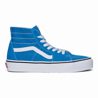 Men's Vans Sk8-Hi Tapered Sneakers Blue | USA21374