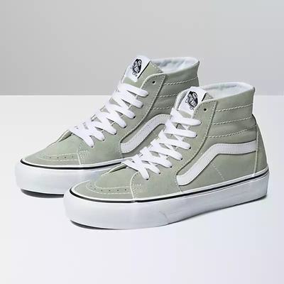 Men's Vans Sk8-Hi Tapered Sneakers Green | USA24675