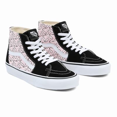 Men's Vans Sk8-Hi Tapered Sneakers Pink | USA17428