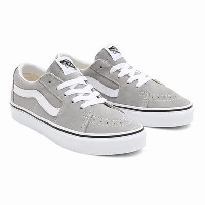 Men's Vans Sk8-Low Sneakers Beige | USA64235