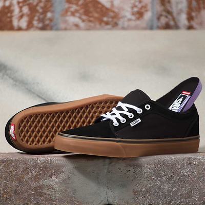 Men's Vans Skate Chukka Skate Shoes Black | USA29314