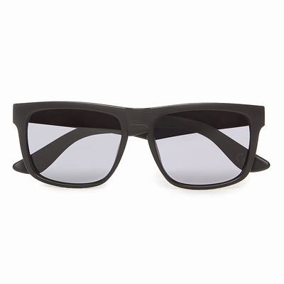 Men's Vans Squared Off Sunglasses Black | USA20419