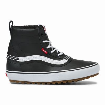 Men's Vans Standard Mid Snow MTE Snow Boots Black | USA86950