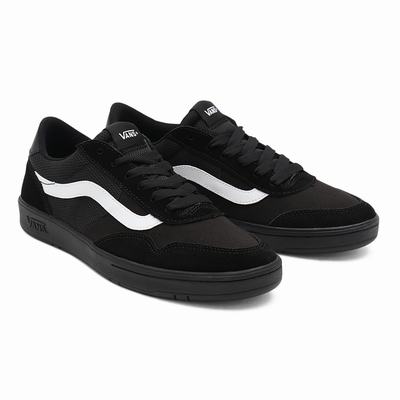 Men's Vans Staple Cruze Too ComfyCush Low Top Shoes Black | USA95732